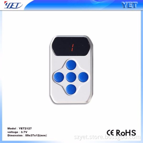 colorful wireless multi frequency remote control duplicator YET2127 for garage door /door open /shutter